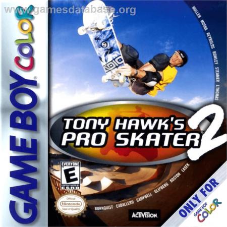 Cover Tony Hawk's Pro Skater 2 for Game Boy Color